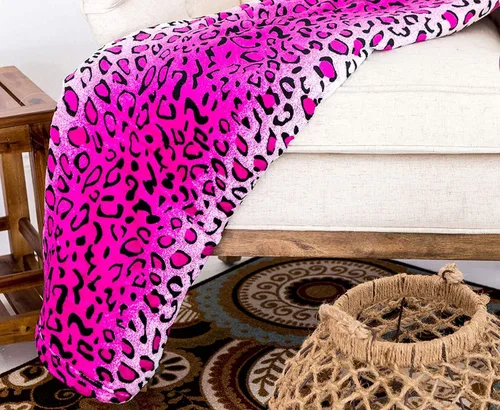 Miniatura 2 de Home Must Haves Manta de primera calidad con estampado de animales safari para todas las estaciones, extra suave, cálida y acogedora