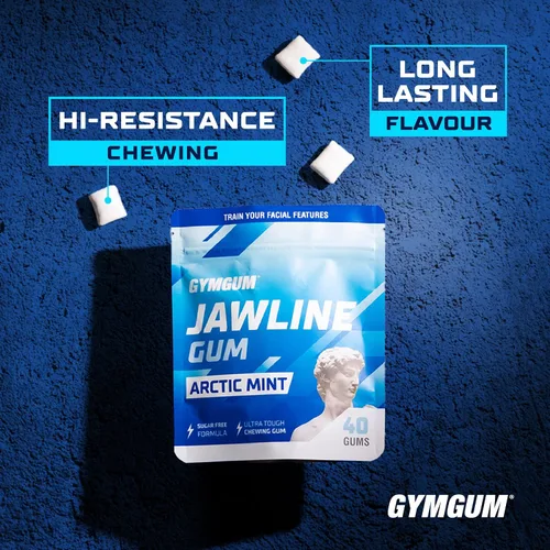 Miniatura 8 de Gymgum Goma para la Línea de la Mandíbula Goma de Masticar Dura para Fuerza de la Mandíbula Entrena tus Rasgos Faciales - Goma para Mandíbula