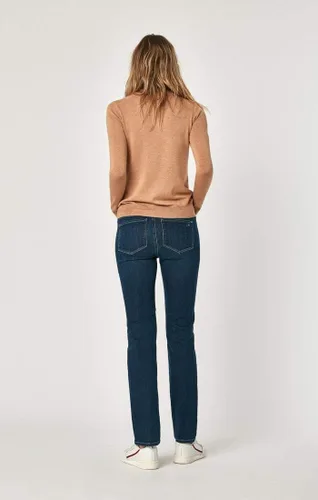 Miniatura 3 de Mavi Kendra - Jeans rectos de tiro alto para mujer, jeans elásticos, cómodos para mujer, lavables a máquina