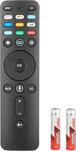 XRT260 Control remoto por voz compatible con Vizio Smart TV V-Series M-Series P-Series Controlador de repuesto con Netflix PrimeVideo Xumo Hulu