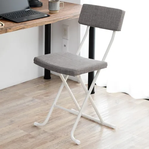 Miniatura 10 de YAMAZEN YZX-08SB Silla plegable, plata/negro Silver/Black