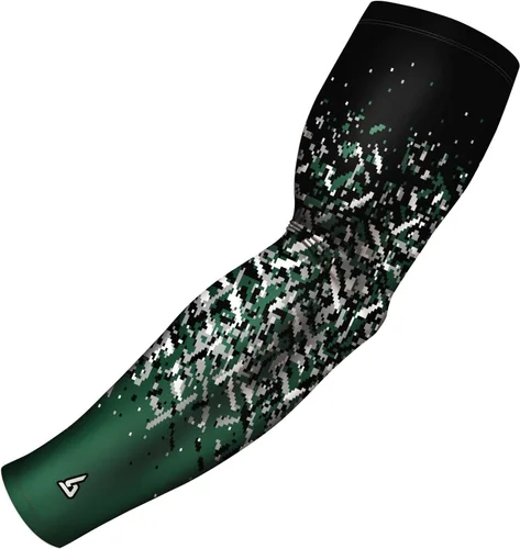 Miniatura 11 de B-Driven Sports Pro Fit - Manga de compresión para hombres, mujeres y jóvenes, baloncesto, béisbol, fútbol, diseños digitales individuales