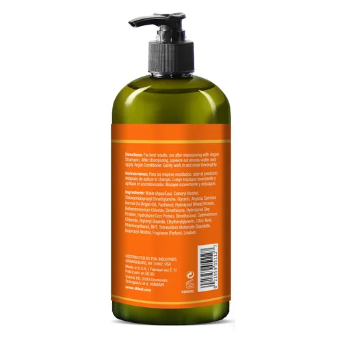 Miniatura 2 de Difeel Acondicionador hidratante de argán de 33.8 onzas – Acondicionador de aceite de argán natural, sin parabenos, acondicionador natural