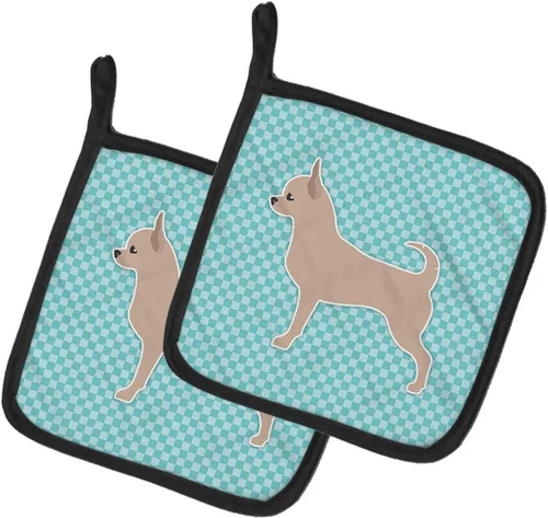 Miniatura 100 de Caroline's Treasures BB3567PTHD - Juego de soportes para ollas de cocina resistentes al calor, almohadillas calientes para cocinar, hornear, Copo