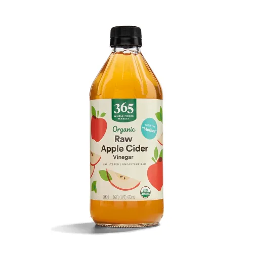 365 by Whole Foods Market, Vinagre de sidra de manzana crudo orgánico, 16 onzas líquidas