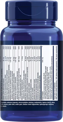 Miniatura 3 de Life Extension Multivitamínico de alimentos integrales, vitamina D3 derivada de plantas, A, B, C y E, además de minerales, extractos de plantas