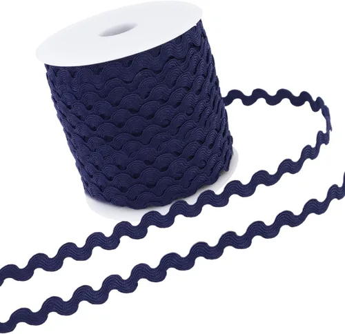 Miniatura 12 de Rick Rack - Cinta de encaje dorada de 40 yardas, ribete RIC Rac para coser ropa, envolver regalos, decoración de fiesta en el hogar Dorado