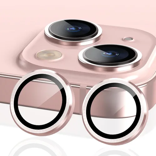 Miniatura 21 de YWXTW Protector de lente de cámara para iPhone 15/15 Plus/16e/ 17e, anillo de metal antiarañazos individual protector de pantalla de vidrio templado