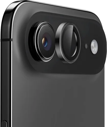 Miniatura 33 de UARMOR - Protector de lente de cámara compatible con iPhone 17, 16 y 16 Plus: vidrio templado 9H y cubierta de aluminio, transparente HD, kit