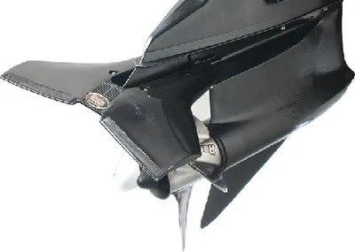 Miniatura 2 de Boating Accessories Nueva Serie Classic Hydrofoil Sting Ray Sr-2 Senior Se adapta a 40-350hp Blanco