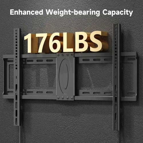 Miniatura 4 de suptek Soporte de pared para televisores de pantalla plana de 37 a 86 pulgadas, montaje fijo de perfil bajo para hasta 176 libras y VESA