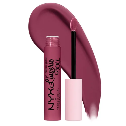Miniatura 11 de NYX PROFESSIONAL MAKEUP Lip Lingerie XXL Lápiz Labial Líquido Mate - Candela Babe (Warm Rose Nude)