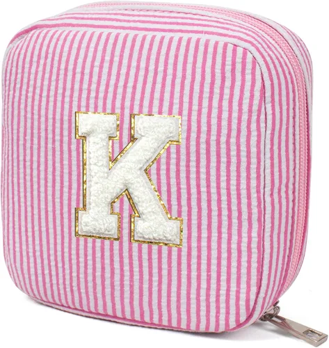 Miniatura 24 de KOTORA Bolsa de Maquillaje Inicial, Bolsa de Viaje de Artículos de Aseo, Bolsa de Maquillaje Transparente, Bolsas de Cosméticos Organizadoras