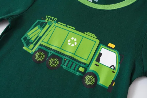 Miniatura 3 de Family Feeling - Conjunto de pijama de manga larga, diseño 100% de algodón, para niños pequeños