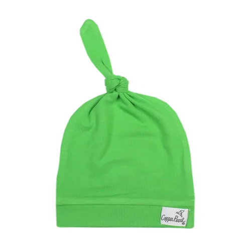 Miniatura 28 de Copper Pearl Gorro de bebé con nudo superior elástico suave Dolce