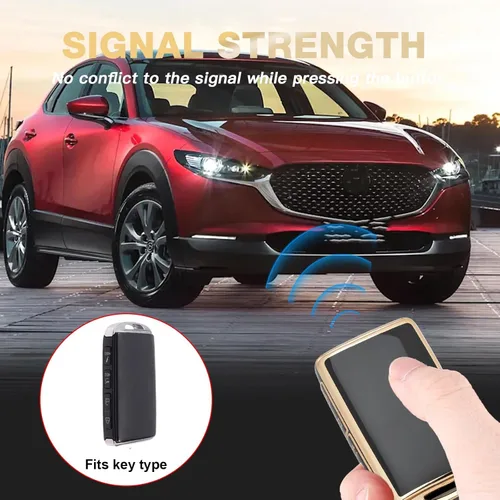 Miniatura 3 de Xotic Tech - Carcasa para llave de entrada sin llave, con 4 botones, de poliuretano termoplástico, 4 botones, a prueba de golpes, compatible