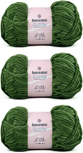 Miniatura 18 de Hilo de felpilla de terciopelo, súper suave y esponjoso, para tejer, hacer manualidades, color amigurumi, duradero para el desprendimiento, 3.53