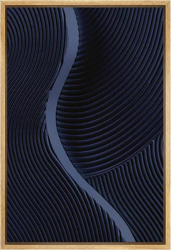 Miniatura 39 de SIGNWIN Lienzo enmarcado para pared, diseño retro pastel, anillo geométrico en espiral, ilustraciones de formas abstractas, arte moderno