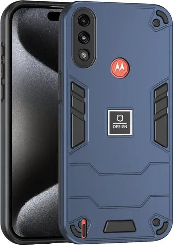 Miniatura 332 de Funda compatible con Huawei Y9 Prime (2019), compatible con Huawei Y9 Prime (2019) 4G STK-L21 2 en 1 [PC duro + TPU], funda de teléfono azul