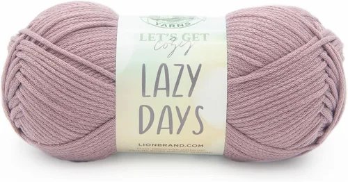 Miniatura 18 de Lion Brand Lazy Days - Ovillo de lana para principiantes, para tejer, ganchillo y manualidades, color Bluebell, 1 unidad
