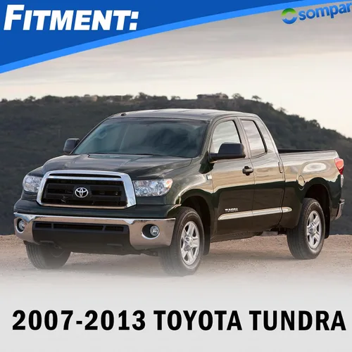 Miniatura 2 de Osompar Manija exterior del portón trasero con cilindro de cerradura con llave para Toyota Tundra 2007-2013 Reemplaza 69090-0C040 690900C040 81213