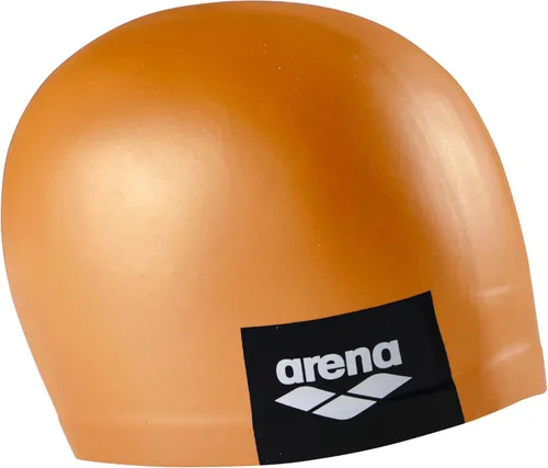 Miniatura 8 de Arena Gorra de natación unisex de silicona moldeada con logotipo para adultos, para entrenamiento intensivo, reducido arrastre, ajuste cómodo
