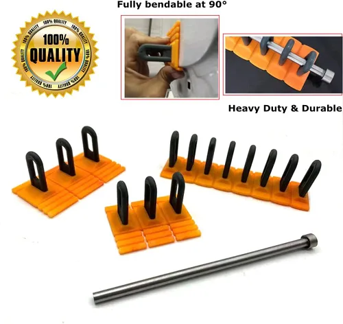 Miniatura 4 de Herramientas de Reparación de Abolladuras de Automóvil de Servicio Pesado, Herramientas de Eliminación de Reparación sin Pintura, Mango Extractor