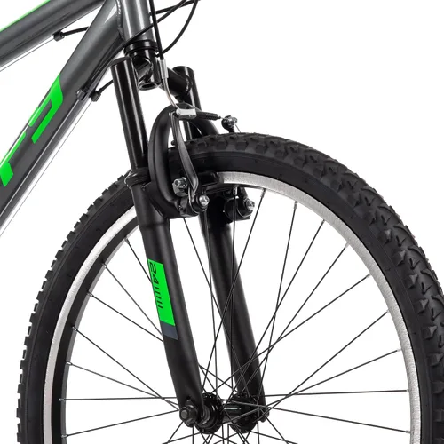 Miniatura 12 de Huffy Bicicleta de montaña Stone para hombres y mujeres, 20"/24"/26", 6 velocidades (20") o 21 velocidades, suspensión delantera o doble (varía)