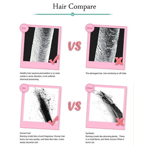 Miniatura 7 de Extensión de cabello humano 6D marrón oscuro 14 pulgadas 10 filas para máquina de 1ª generación Kit/herramienta sin rastro/pistola para salón