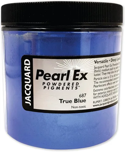 Miniatura 16 de Jacquard Pearl Ex Pigment Powder 0.75 oz negro carbón – Polvo de mica suelta para resina epoxi, acuarelas, tinta de caligrafía y arcilla – Polvo