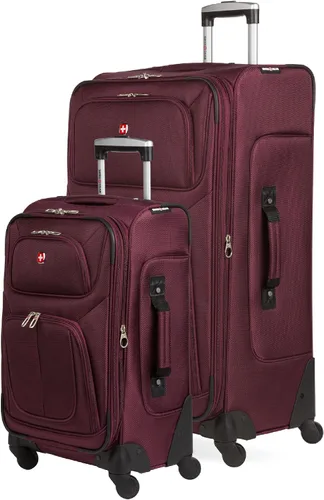Miniatura 134 de SwissGear - Equipaje suave expandible Sion con ruedas, Negro