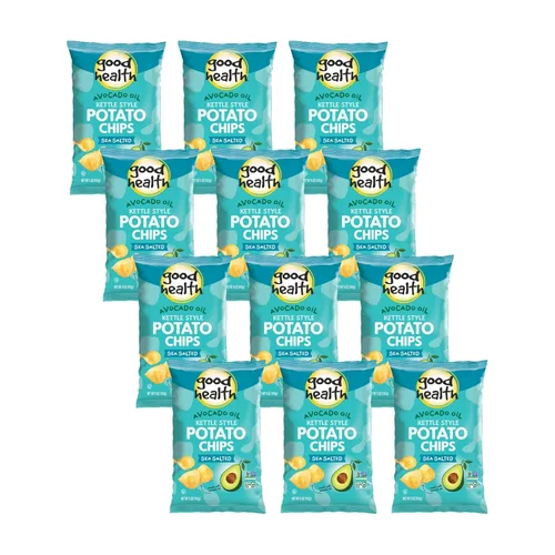 Miniatura 14 de Good Health Chips de barbacoa estilo hervidor de aceite de aguacate, bolsa de 5 onzas (4 bolsas)