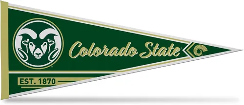 Miniatura 179 de Rico Industries NCAA Banderín Clásico de Fieltro para Decoración de Pared de 12" x 30" - Ideal para Decoración del Hogar/Dormitorio/Cueva de Hombre