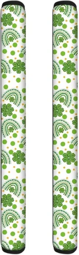 Miniatura 47 de DISNIMO Juego de 2 fundas para manijas de puerta de refrigerador con diseño floral de mariposa azul, protector de decoración de electrodomésticos