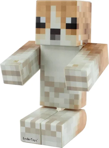 Miniatura 4 de EnderToys Figura de acción de perro Corgi Gris