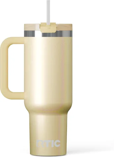 Miniatura 50 de RTIC Vaso Tumbler de Viaje por Carretera de 30 oz con Doble Pared Revestido de Cerámica Aislado Taza Portátil de Café de Viaje de Acero Inoxidable