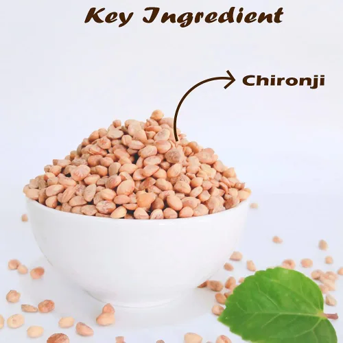 Miniatura 3 de Seasol Namo Organics - Semillas de almendra gigantes - 5.29 oz - Frutos secos Chironji/Charoli - Procedentes de agricultores orgánicos