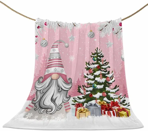 Miniatura 48 de Mantas de Tiro de Muñeco de Nieve de Navidad, Manta de Vellón Suave de Vacaciones de Invierno Decorativa para Hogar Sofá Sillón Silla Sala de Estar