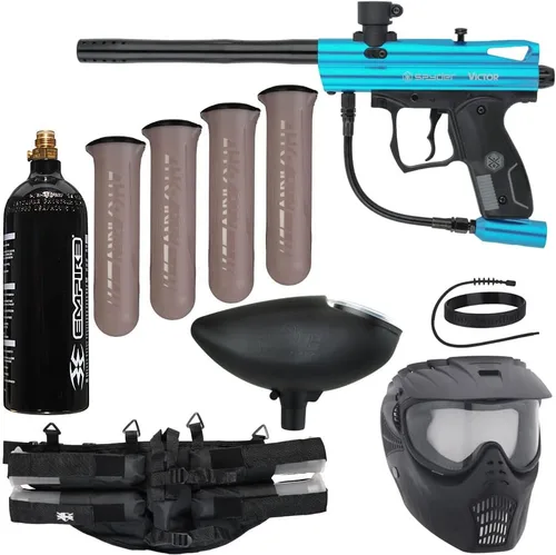 Miniatura 5 de Action Village Kit de Paquete de Pistola de Paintball Kingman Spyder Epic (Victor)