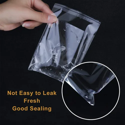 Miniatura 4 de NEOACT 400 bolsas de celofán resellables transparentes de 4 x 4.73 pulgadas, buenas para panadería, velas, jabón, bolsas de polietileno para galletas
