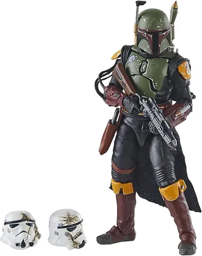 STAR WARS The Vintage Collection Boba Fett (Tatooine) Figura de acción deluxe de 9,5 cm, colección vintage de El libro de Boba Fett, juguete para