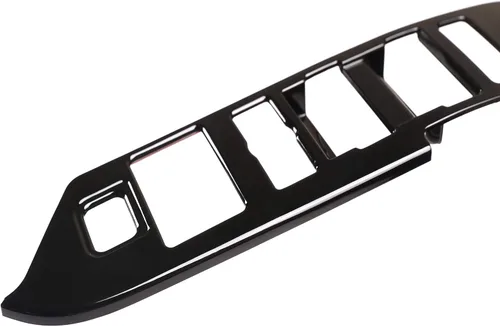 Miniatura 8 de Accesorios de coche para Land Rover Defender 110 130 2020 ABS Fibra de carbono Ventana Interruptor de elevación Botones Cubierta del marco