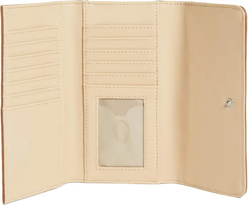 Miniatura 3 de GUESS Factory Abree Logo Saffiano Cartera delgada