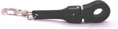 Miniatura 36 de GT/ Rotors Juego de 6 piezas - 4x Llave de trinquete de 10mm para llavero + Llavero con cinta métrica de 3 pies + Llave de trinquete mini mono All 4