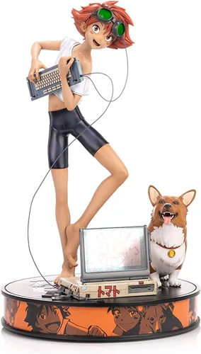 First 4 Figures Cowboy Bebop: Ed & EIN - Estatua de resina a escala 1:4, multicolor