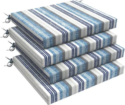 Miniatura 48 de LVTXIII Cojines para Sillas de Exterior, Cojines para Muebles de Patio Resistentes a la Decoloración, Cojines Cuadrados para Sillas de Esquina