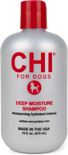 CHI Champú de humedad profunda para perros – La mejor fórmula hidratante para piel seca – Lavado hidratante para perros con ingredientes calmantes –