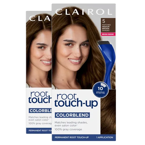 Miniatura 21 de Clairol Root Touch-Up de Nice'n Easy - Tinte permanente para el cabello, color caoba claro 6R/Marrón rojizo claro, paquete de 2 6R castaño
