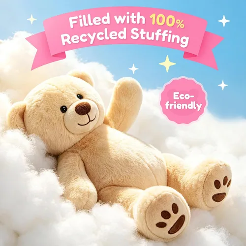 Miniatura 4 de LotFancy Oso de Peluche Animal de Peluche, Oso de Peluche Marrón de 10 Pulgadas Juguete de Peluche, Regalos de Peluche Suave para Niños Bebés
