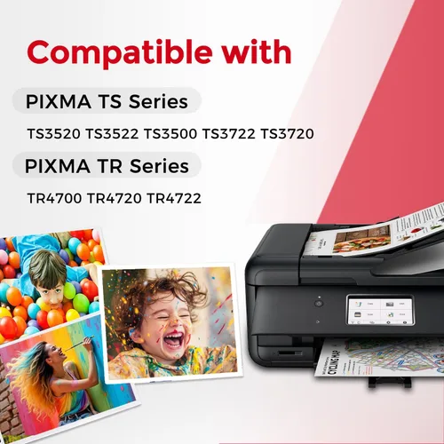 Miniatura 2 de Ubinki Cartucho de tinta de color compatible 276XL para Canon 276 XL Ink CL-276 CL276 CL276XL (Tri-Color, 2 unidades) para TS3522 TR4720 TR4722